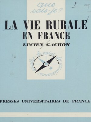 cover image of La vie rurale en France
